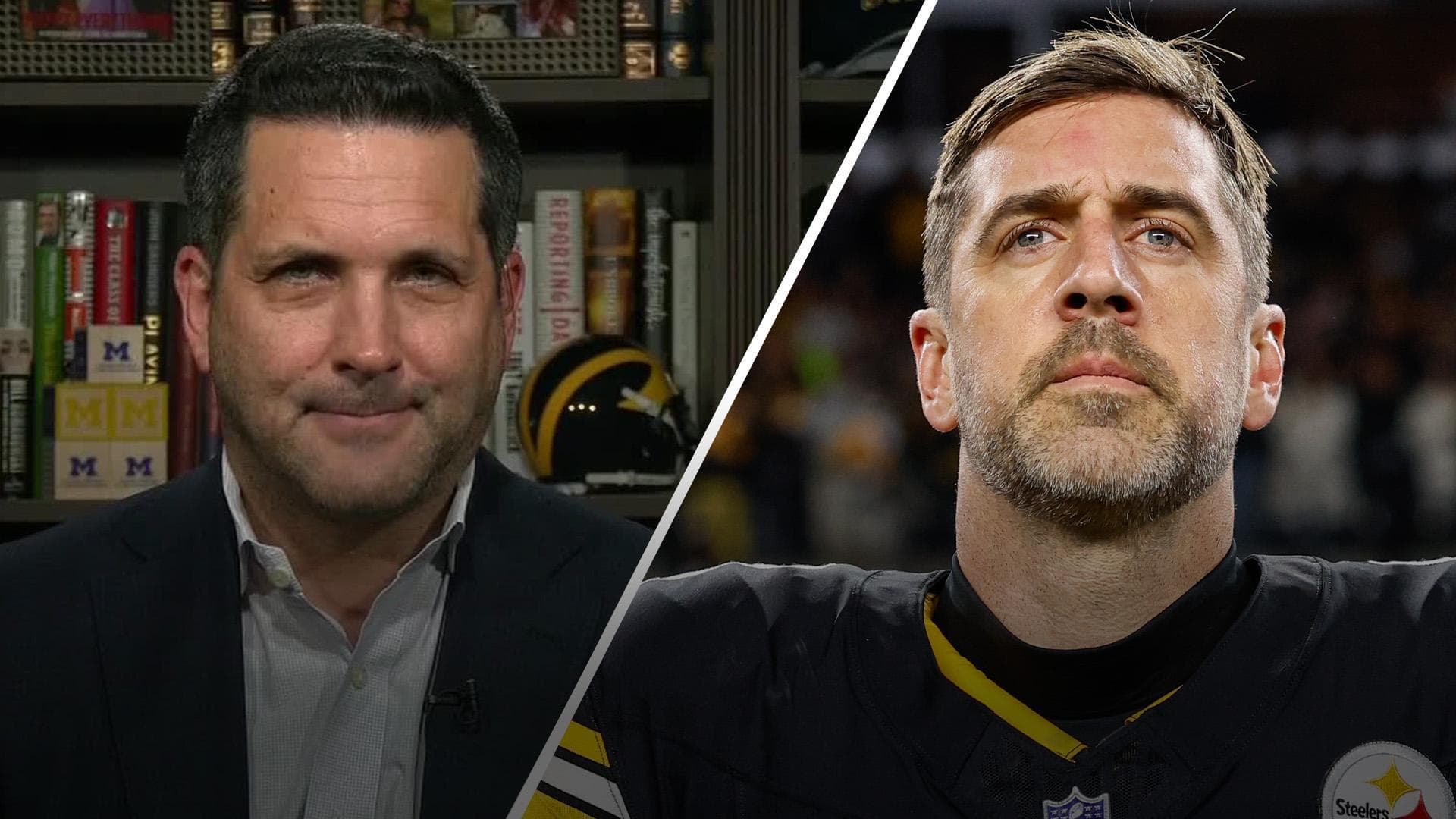 Schefter confirma que Aaron Rodgers regresará a los Steelers con un contrato de 1 año